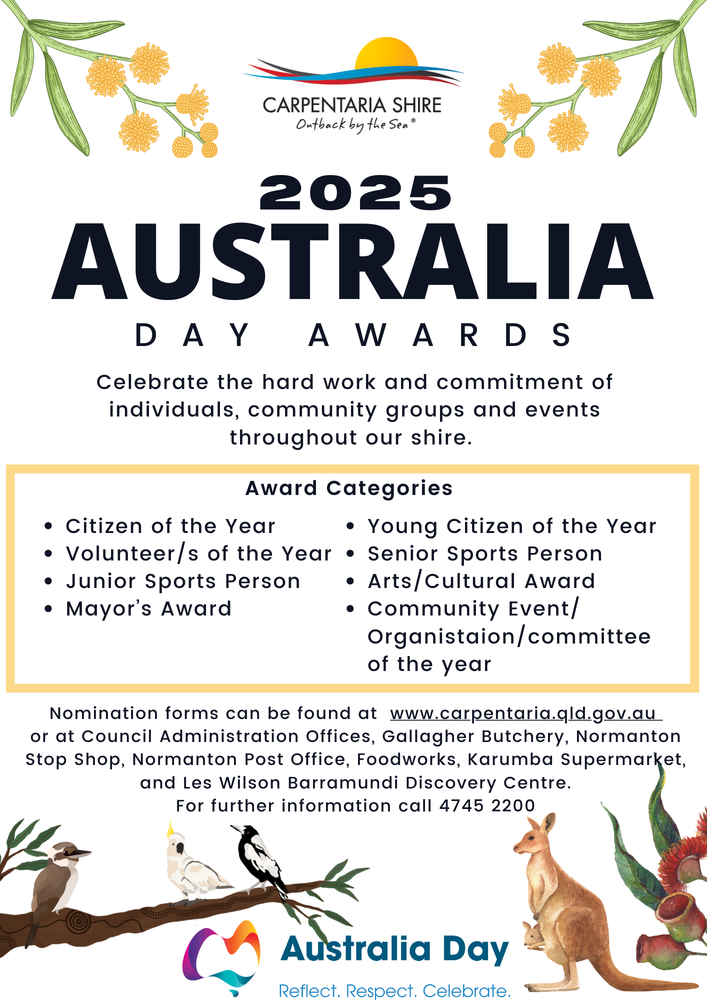 Australia day Poster 2025