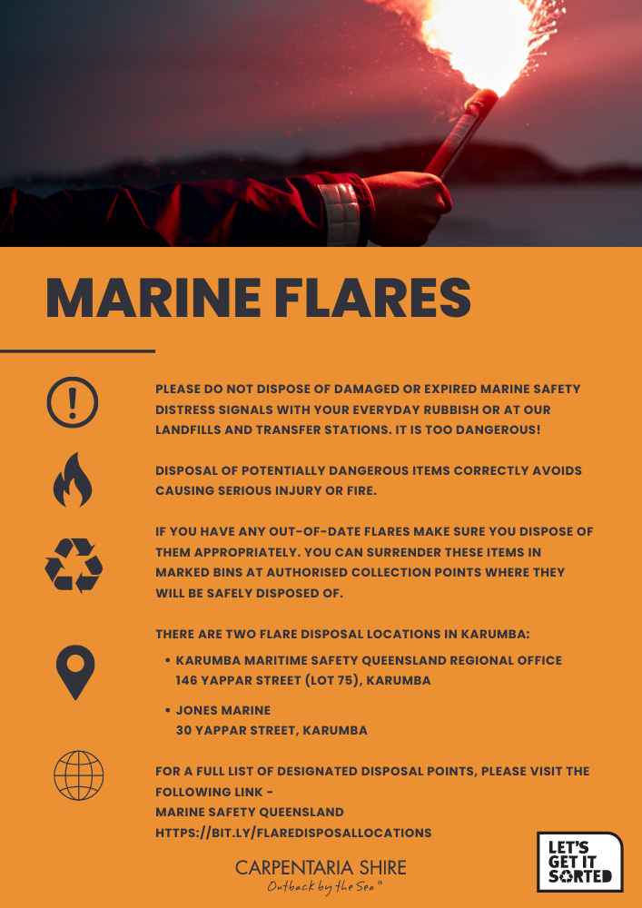 Marine Flares Fact Sheet
