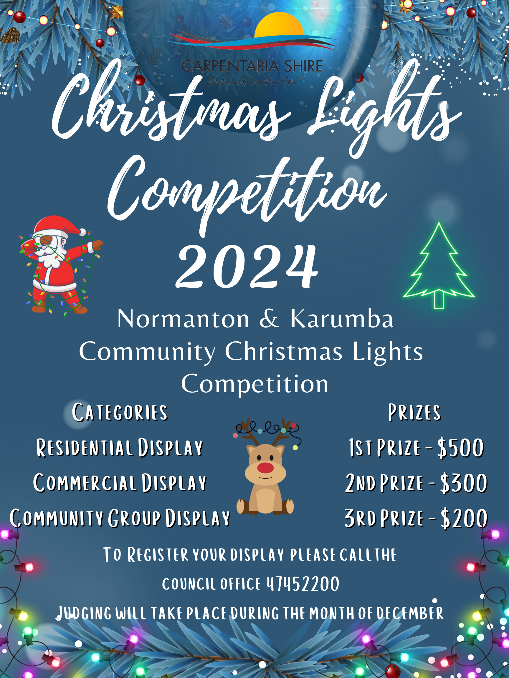 Christmas lights competition 2024