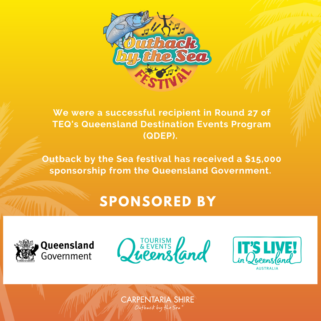 Outback by the Sea - Government Sponsorship